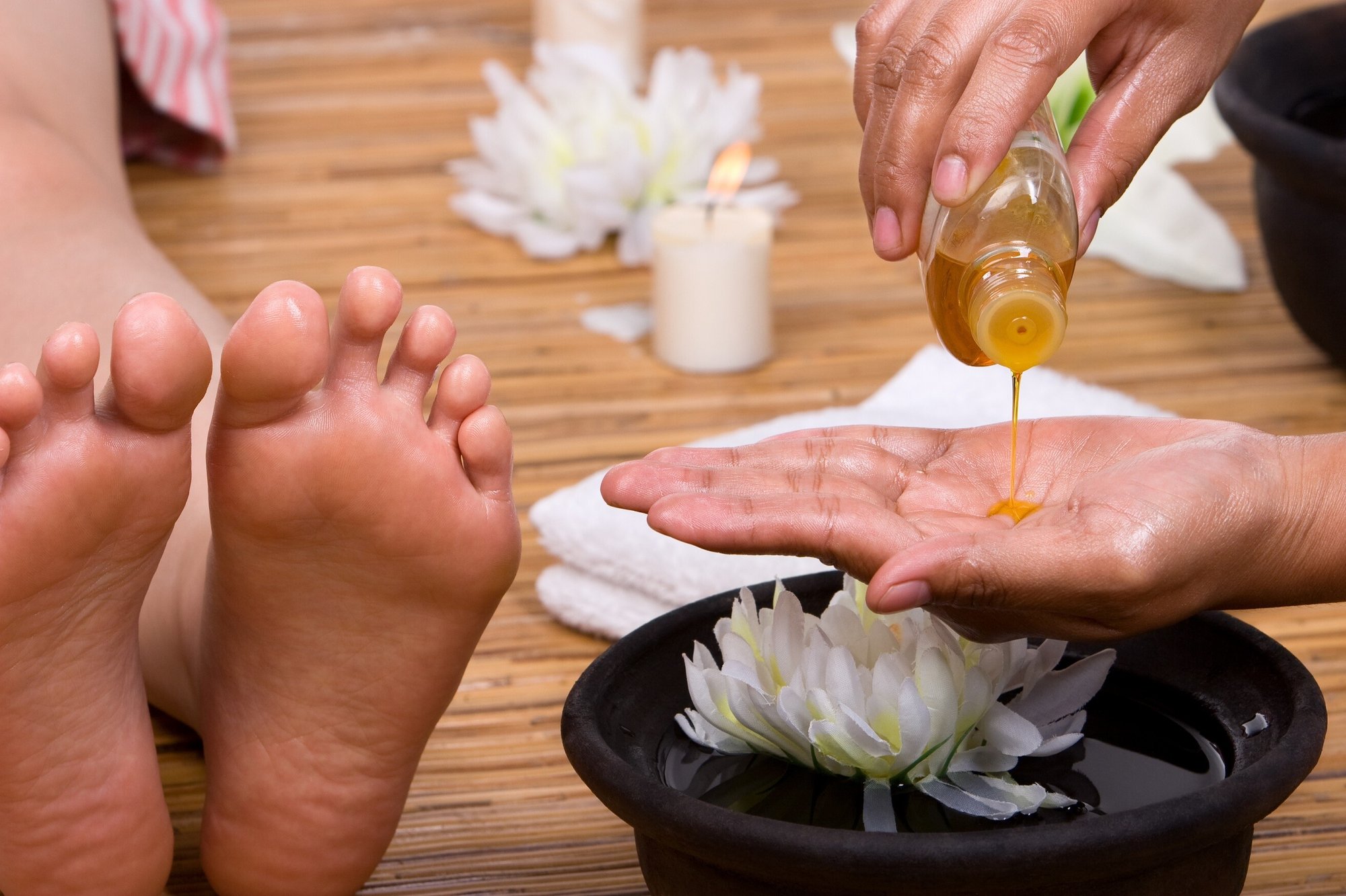 Foot and Oil